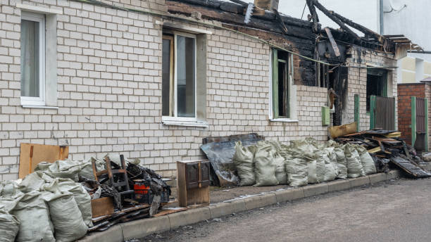 Professional Fire Damage Removal technician working in Stillwater, MN